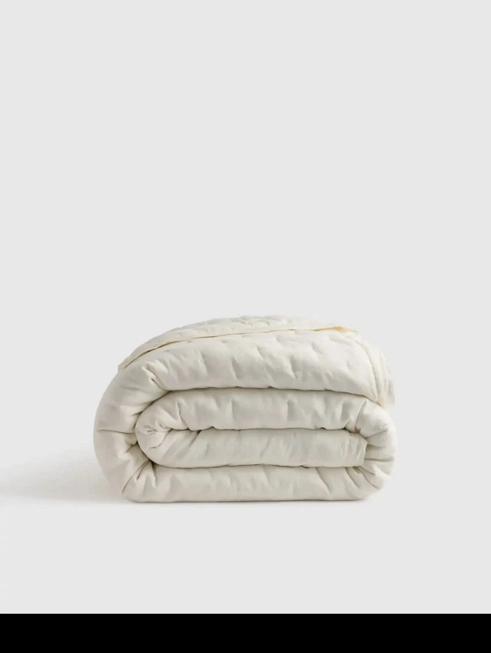 Quince Twin European 100% Linen Dream Quilt Sand Biege
